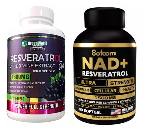 DUO JUVENTUD RESVERATROLY NAD Productos 100% ORIGINALES