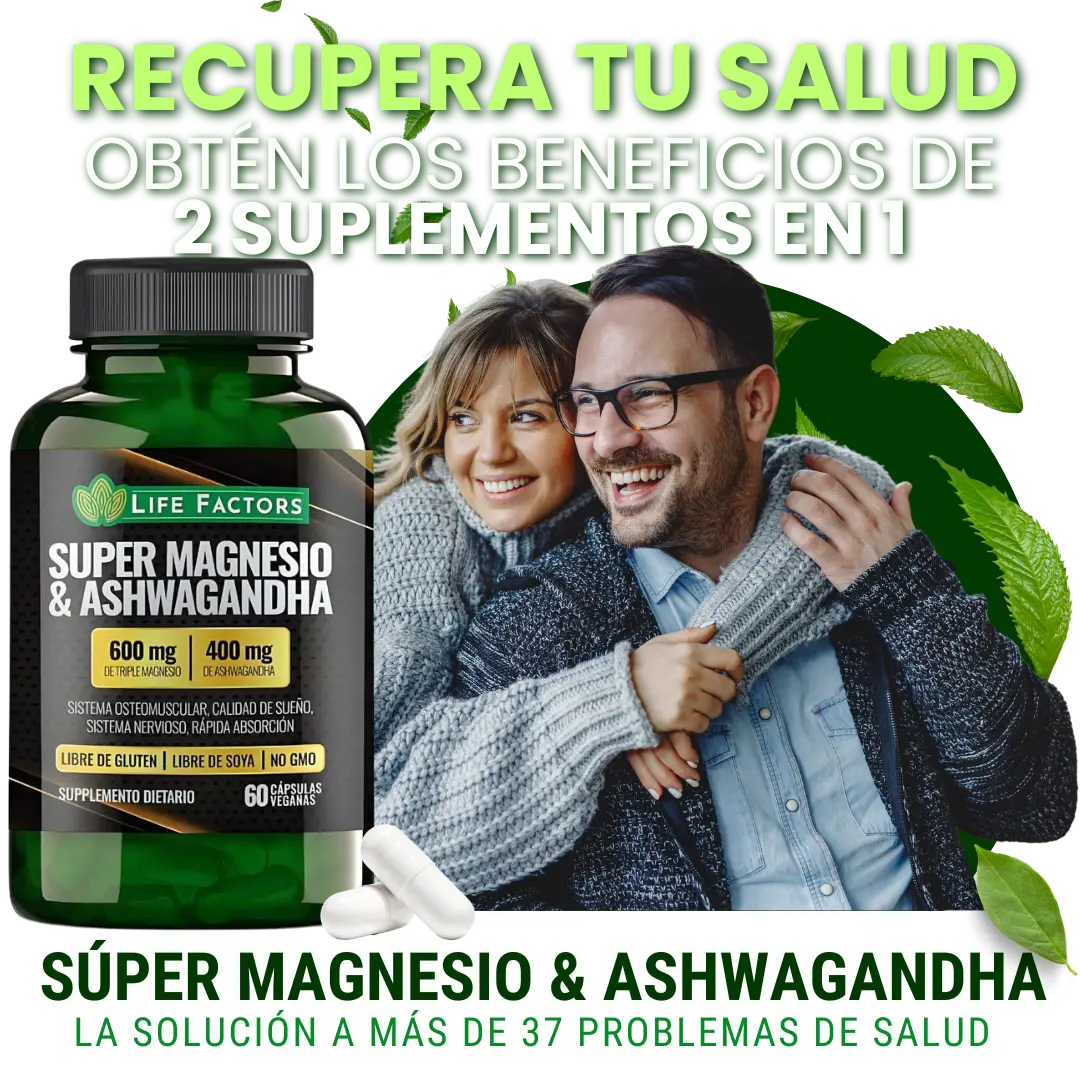 Super Magnesio Y Ashwagandha