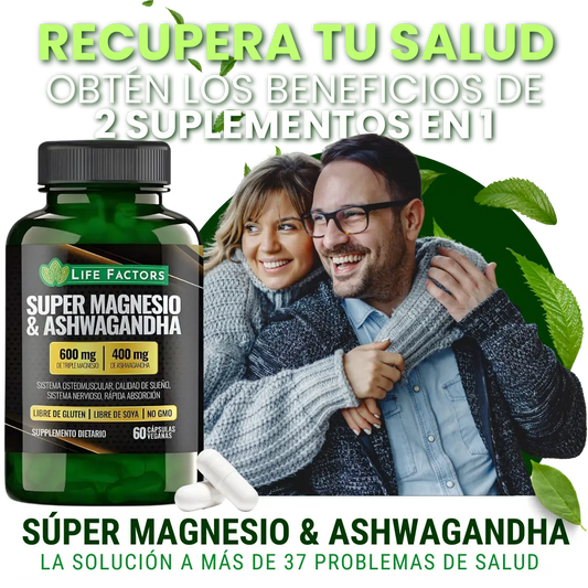 Super Magnesio Y Ashwagandha